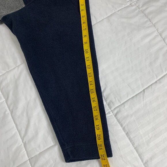 Nautica Men’s Blue & Grey Fleece Quarter-Zip Pullover – XL - Picture 15 of 16